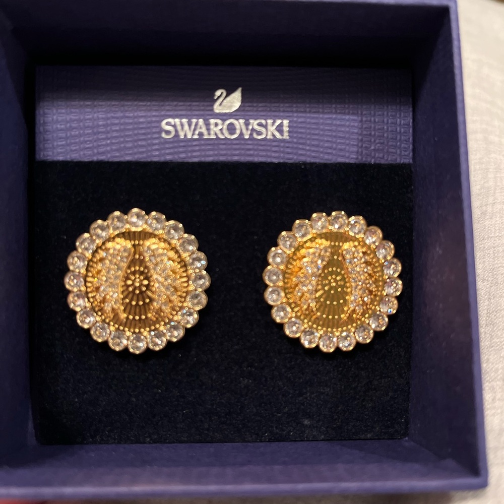Swarovski Lucky Goddess Clip on Earrings 5464120